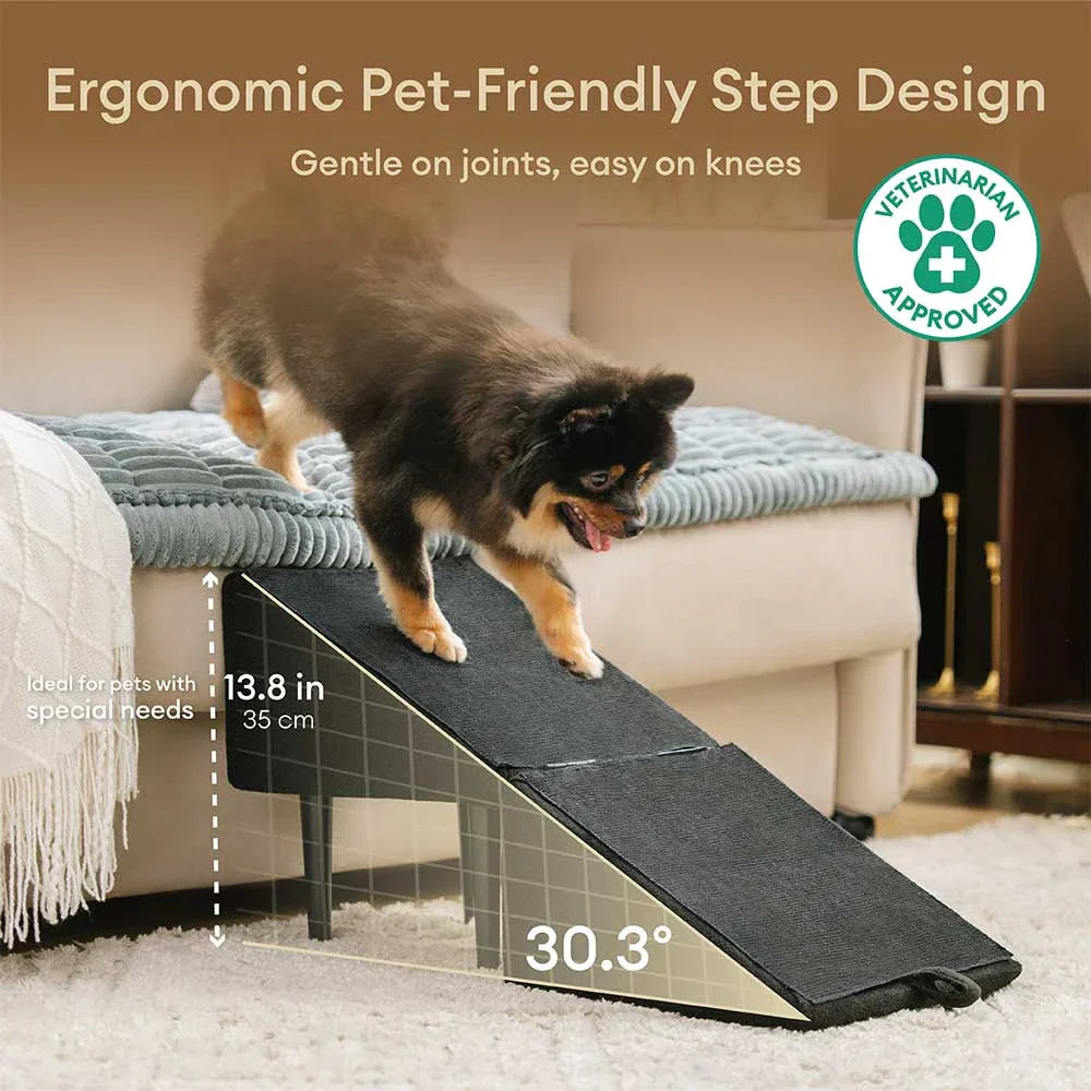 Ottoman – 2-in-1 Convertible Dog Ramp & Step Stool