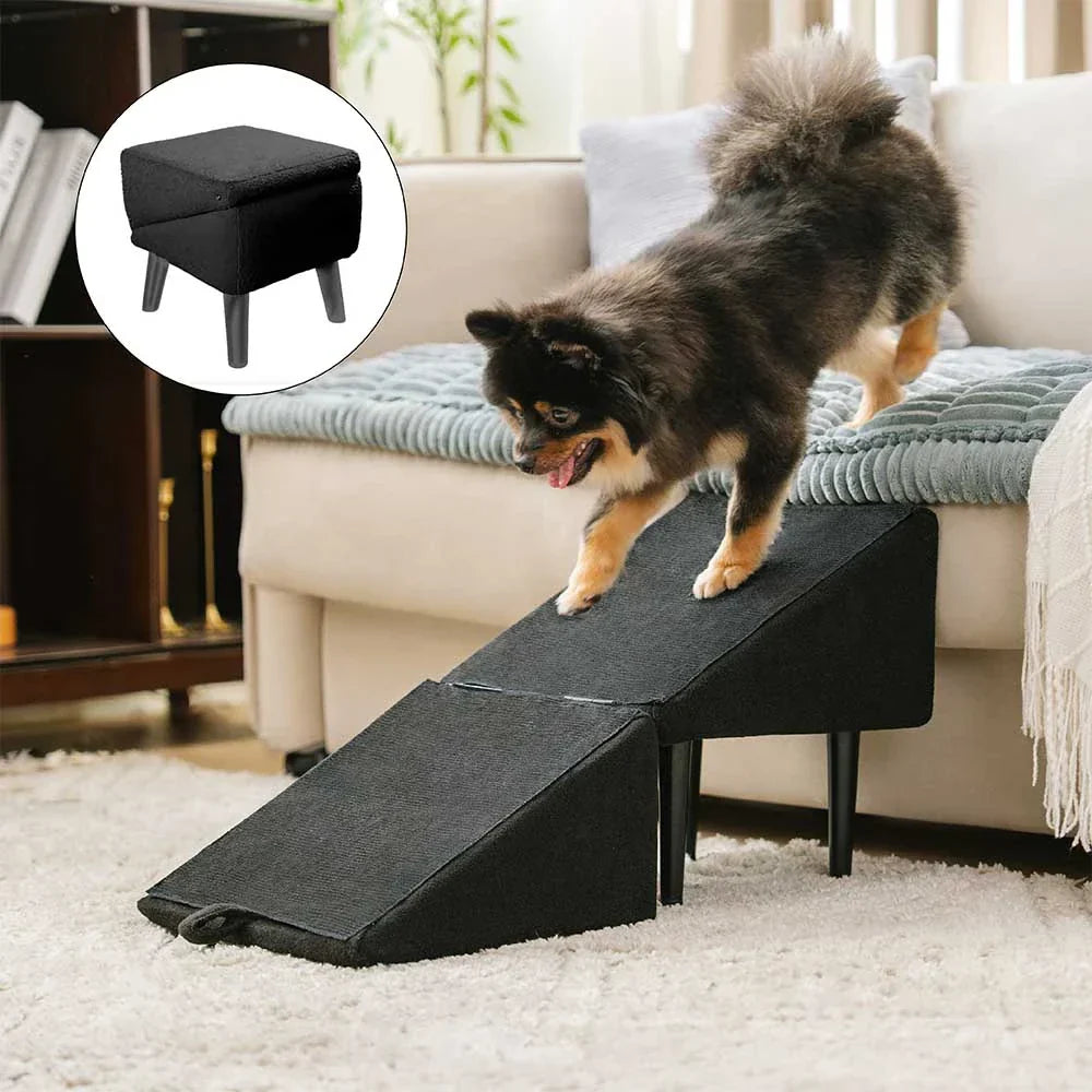 Ottoman – 2-in-1 Convertible Dog Ramp & Step Stool