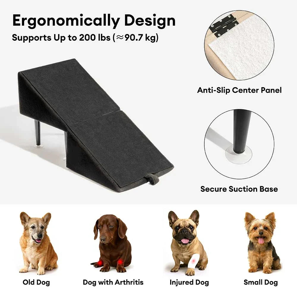 Ottoman – 2-in-1 Convertible Dog Ramp & Step Stool