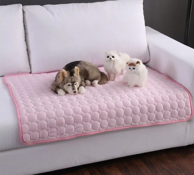 DEVELOPAW_Dog Cat Cooling Mat -Pink