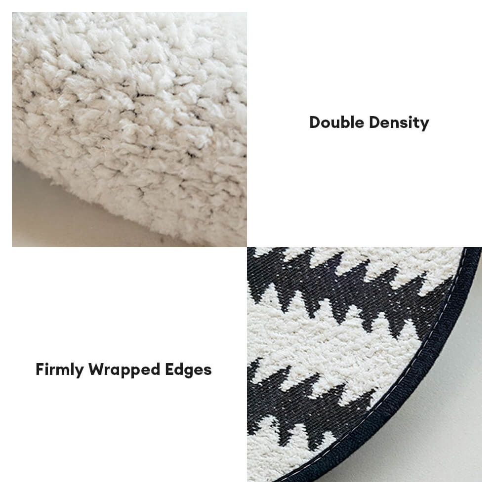 Modern WaveEdge Chenille Sofa Cover with Chevron Stripes
