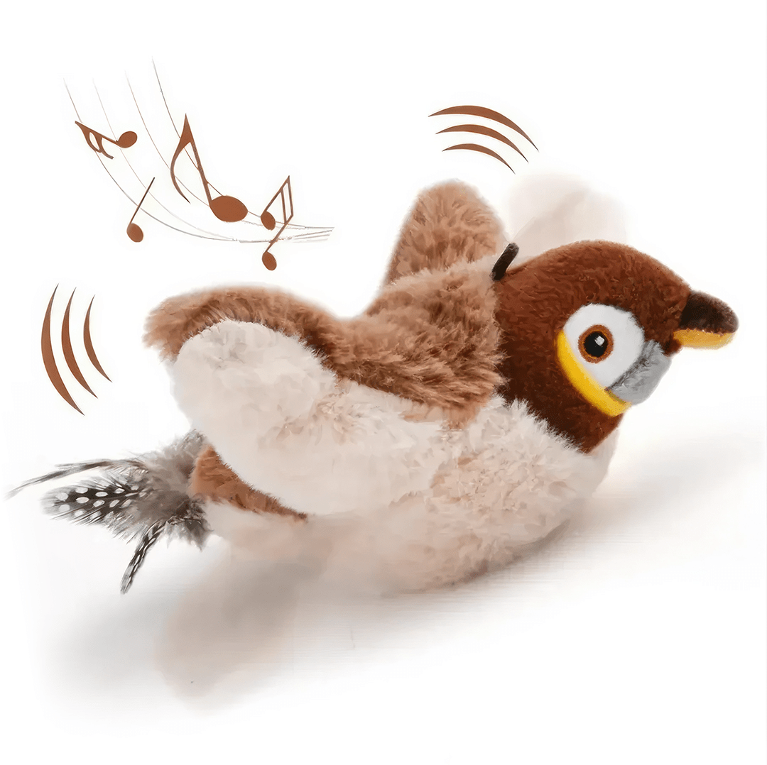 Flapping Bird Cat Toy - Interactive Cat Toy