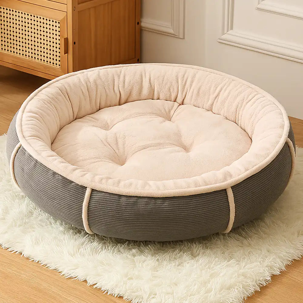 Ultra Soft Anti-Stress Donut Pet Bed