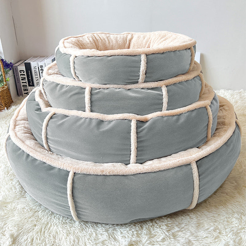 Ultra Soft Anti-Stress Donut Pet Bed