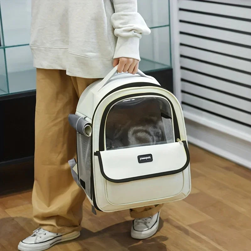 Pet Carrier Space Capsule Backpack – Comfortable & Stylish Travel Backpack for Small Pets