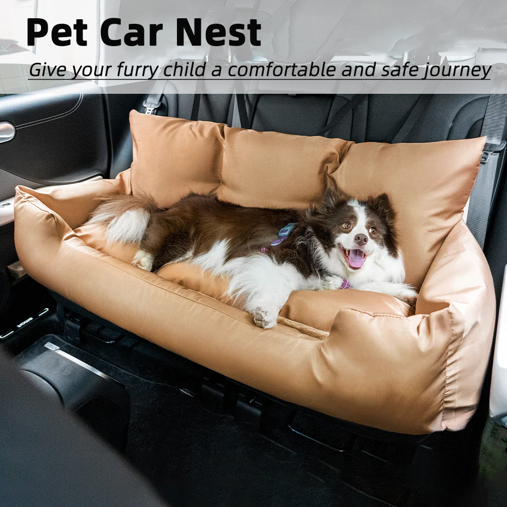 Safety Bolster Dog Car Seat Bed Large and Medium