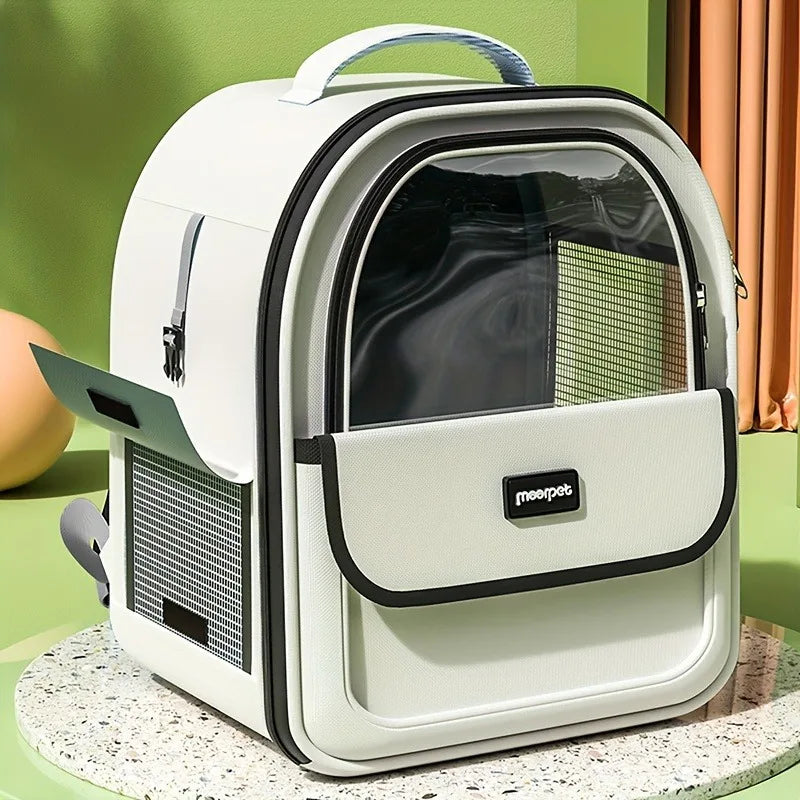 Pet Carrier Space Capsule Backpack – Comfortable & Stylish Travel Backpack for Small Pets