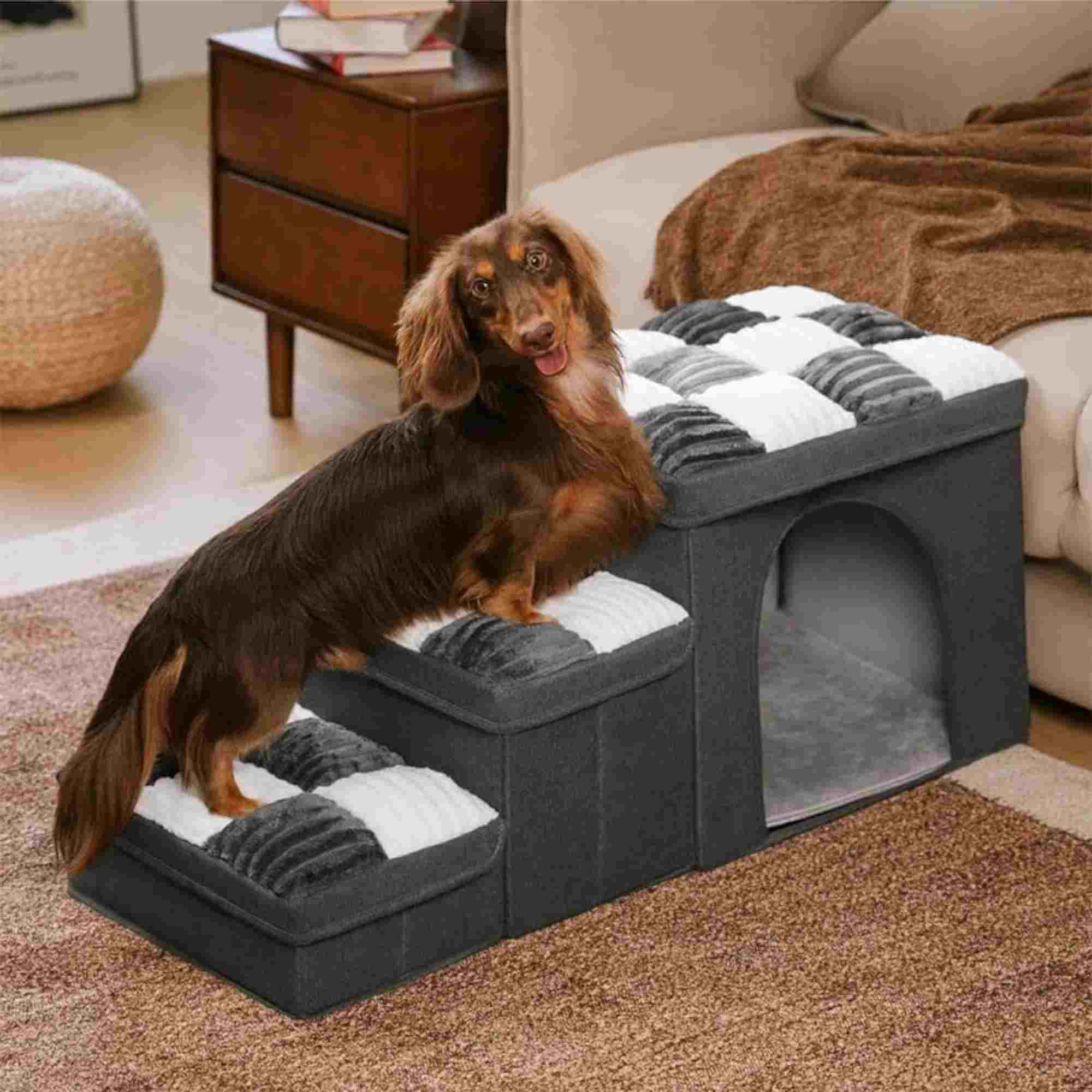 Safe non-slip pet ramps and stairs for dogs and cats – Developaw Australia