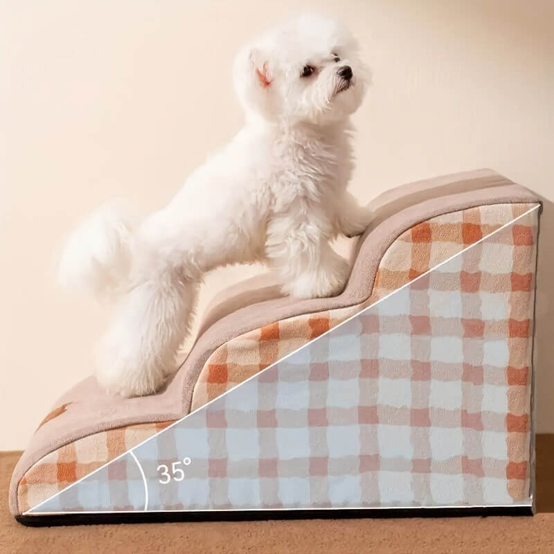 PawClimb Dog Ladder – Removable Pet Climbing Stairs