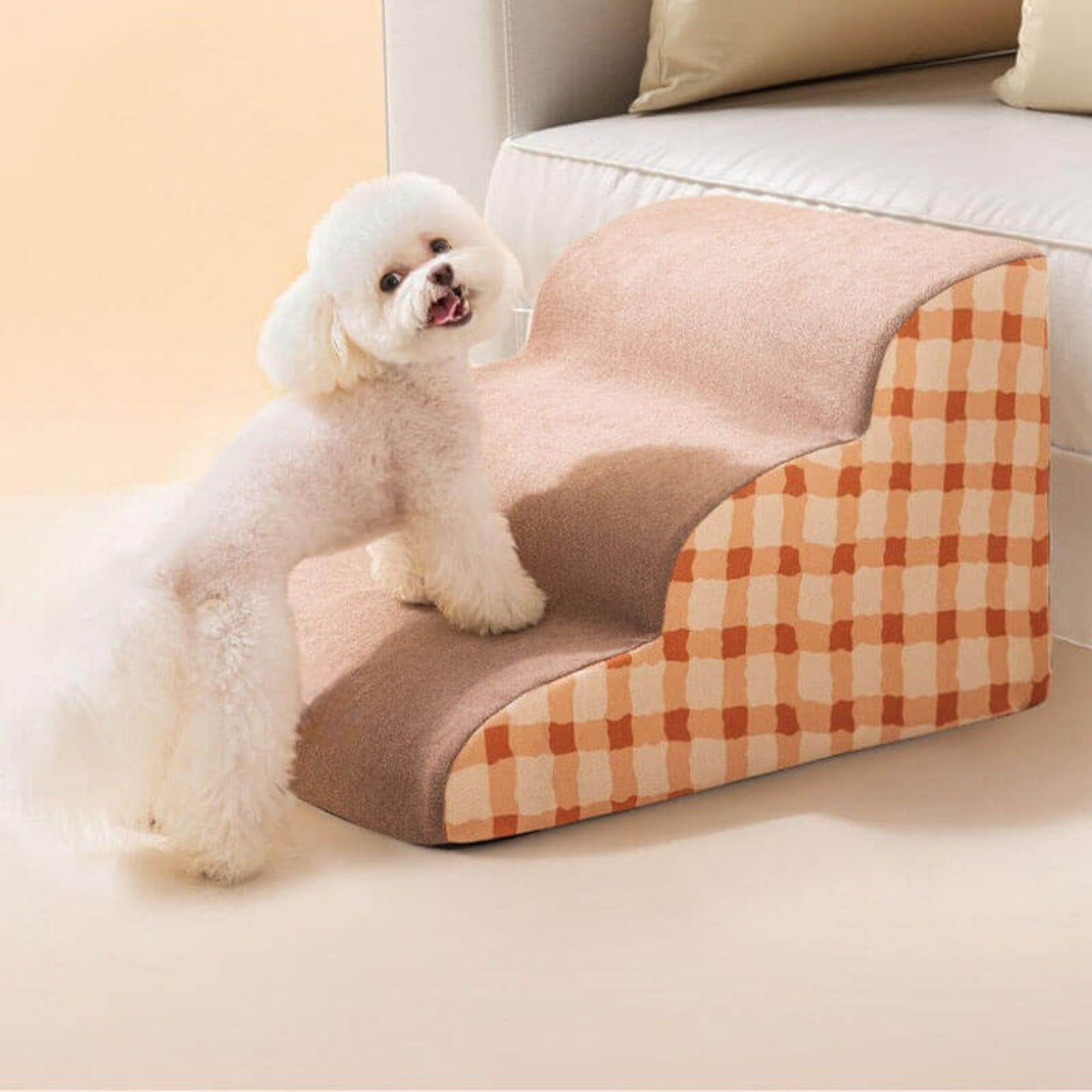 PawClimb Dog Ladder – Removable Pet Climbing Stairs
