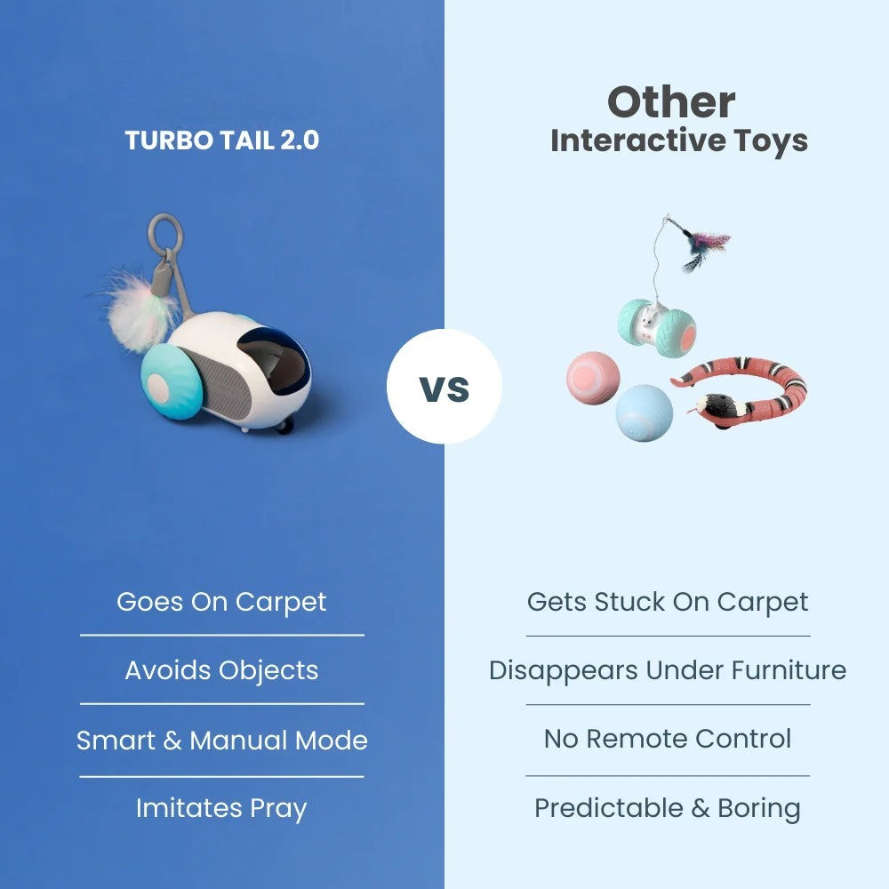 Hyper TurboTail 2.0 - The Ultimate Cat Toy
